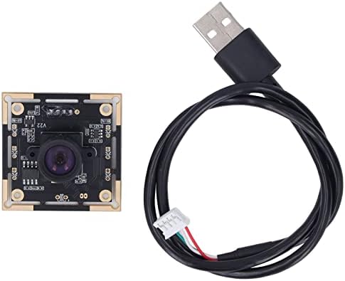 Mxzzand 1mp mini module מצלמה, מדריך לסריקת קוד QR מיקוד לוח מצלמות מחשב 100 ° עיוות פנורמה זיהוי פנים