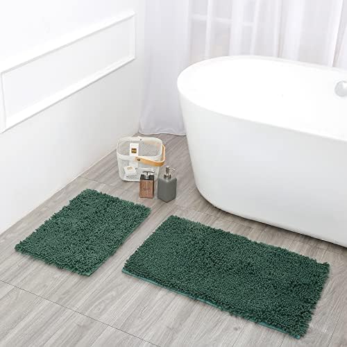 העונה הטובה ביותר אמבטיה שטיח סט נוסף עבה סופג שניל סופג שדרוג החלקה, מהיר יבש, רך קטיפה לאמבטיה, מקלחת, ואמבטיה