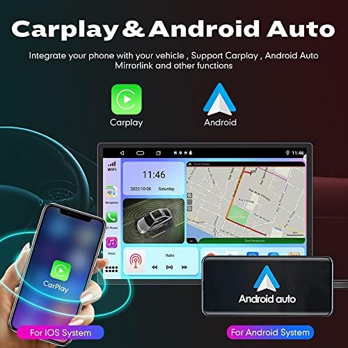 Wostoke 13.1 אנדרואיד רדיו Carplay & Android Auto Autoradio Navigation ניווט סטריאו נגן מולטימדיה