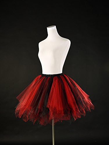 Urvip וינטג 'משנות החמישים משנות החמישים Tutu Multiciceat Petticoat Ballet Rance Rance Race