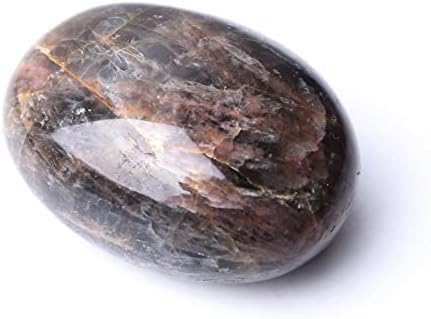 Ruitaiqin Shitu 1pc אבן שפת טבעית שחורה של דקל שחור ניפלה אבנים מלוטשות קריסטל רייקי קוורץ ריפוי צ'אקרה