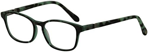 משקפי ראייה של לילי פוליצר בלית 'EM אמרלד ירוק צב ירוק מסגרת אופטית 52 ממ