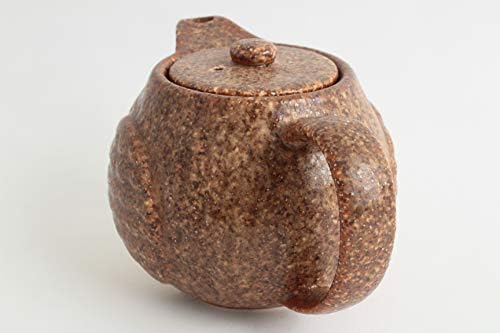 כלי מינו כלי חרס יפני קומקום קיקוסו צורת ינשוף קפה חום מיוצר ביפן CPK002