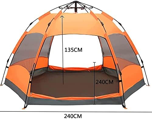 אוהל הייבינג כיפת המים אטום למים מקלט, אוהל חוף קופץ, אטום לרוח אטום לרוח נייד 5-8 אנשים קמפינג אוהל אוהל