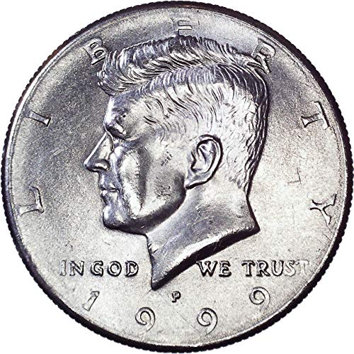 1999 P Kennedy Half Dollar 50c מבריק ללא מחזור