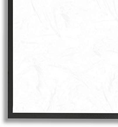סטופל תעשיות מופשט דיוקן נשי זברה פרפר קולאז ' מודרני דפוס שחור ממוסגר קיר אמנות, 11 איקס 14, כתום