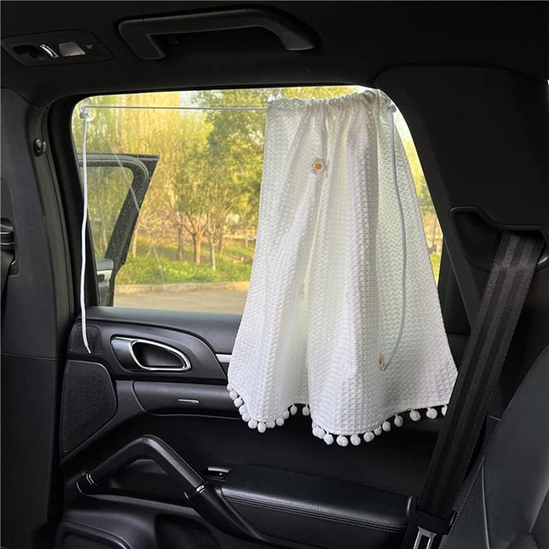 רכב וילון שמש חמוד מצויר חמוד צדדי חלון בלוק גוון גוון UV הגנה