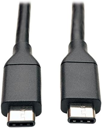 Tripp Lite 3 ft. USB 3.1 כבל gen 2 USB-C, 10 ג'יגה-ביט לשנייה, USB Type-C, טעינה מהירה