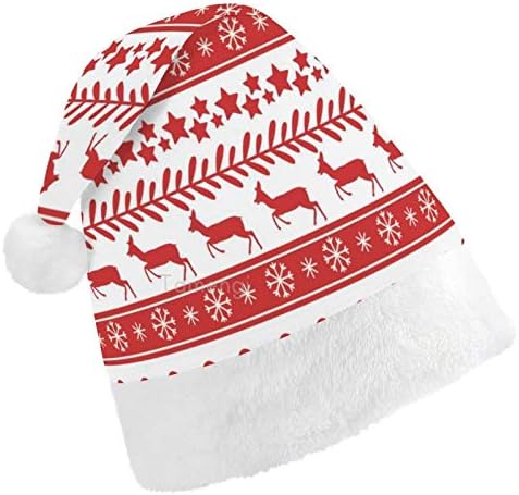 חג המולד סנטה כובע, החג שמח חג המולד חג כובע למבוגרים, יוניסקס נוחות חג המולד כובעי לשנה חדשה