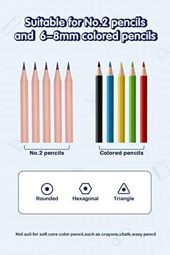 חשמלי עיפרון מחדד סליל להב כבד החובה ריו עיפרון מחדדי סוללה מופעל עבור מס 2 / עפרונות עם אוטומטי