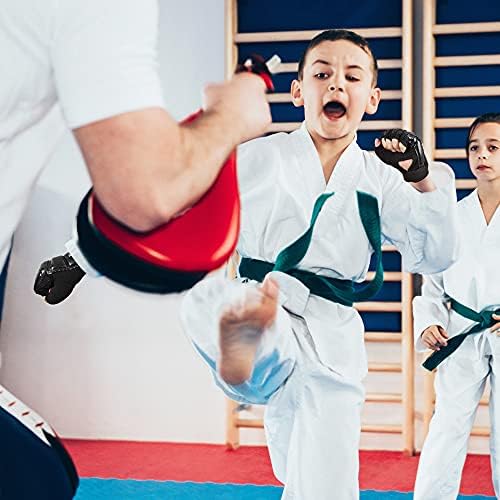 אגרוף תיק טאקוונדו קראטה כפפות עבור קרבות אומנויות לחימה אגרוף אימון ללא אצבעות נשים ילדים