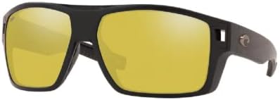 קוסטה דל מאר דייגו 6S9034 משקפי שמש מלבן לגברים + צרור עם מעצב IWEAR ערכת משקפי חינם