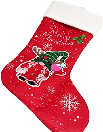גרב 1 גרביים סרוג אריזה תפאורה חג המולד אדום לכבלים משפחתיים כבלים דקים טייץ 'נשים
