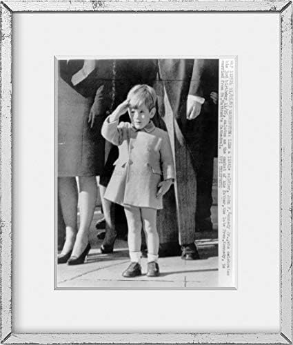 תמונות אינסופיות צילום: ג'ון פ. קנדי, ג'וניור מצדיע 1963