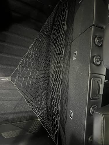 סגנון מושב אחורי רכב אלסטי תא מטען רשת מטען רשת לקיה נירו EV 2022-2023 - מארגן תא מטען פרימיום