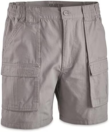 מכנסי מטען להילוך מדריך לגברים וואקוטה - מכנסיים קצרים של קז'ן וכותנה 6 אינץ '