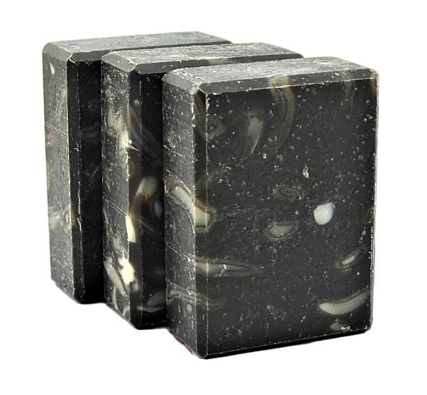 סבון זפת אורן-עם שמנים אתריים אקליפטוס ולימון סבון זפת אורן לגברים עם פחם פעיל &מגבר; שיבולת שועל קולואידית.