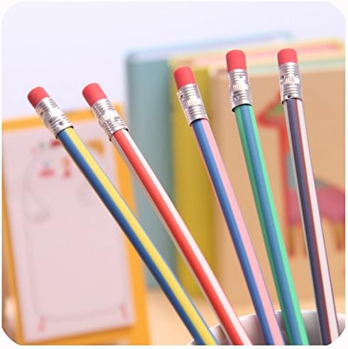 35 חתיכות גמיש רך עיפרון קסם עיקול עפרונות לילדים ילדי בית ספר כיף ציוד