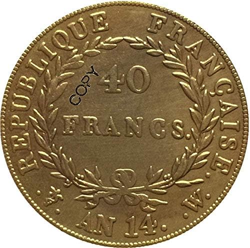1805 צרפת מטבע עותק עותק מתנה בשבילו