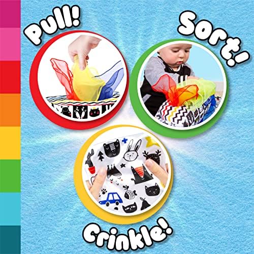 ילדים יצירתיים מושכים לאורך קופסת חושית Montessori Edition - צבעים ראשונים בעלי ניגודיות גבוהות צבעוניות