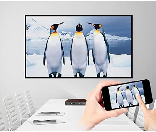 Zyzmh Mini מקרן נייד וידאו קולנוע ביתי LED HD 720 P רזולוציה Beamer Freeshipping מקרן לסמארטפון