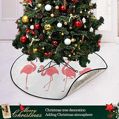 מחצלת עץ חג המולד של שיגואה מחצלת עץ חג המולד טרופי פלמינגו מחצלת עץ חג המולד עץ חג המולד חג המולד קישוטי