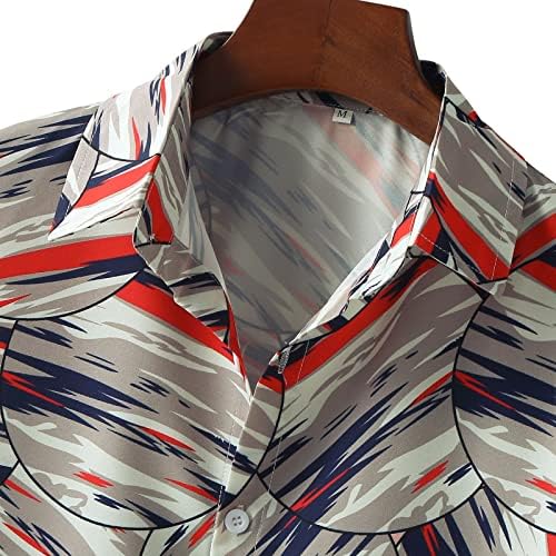 XZHDD 2022 חולצות הוואי קיץ חדשות, חולצות הוואי, צמרות גרפיות של שרוול קצר