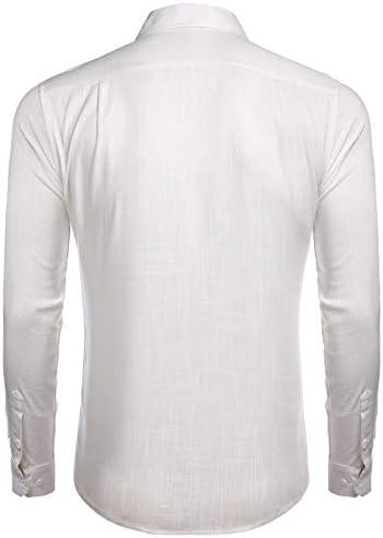 כפתור קז'ואלי של קואופנדי, חולצה מטה של ​​שרוול ארוך, חולצת צ'אמבריה
