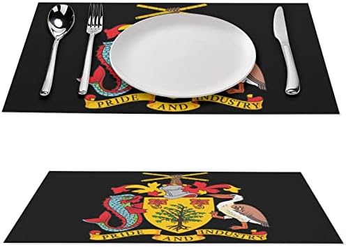 סמל לאומי סמל לאומי מחצלת שולחן ארוחות פלסטי