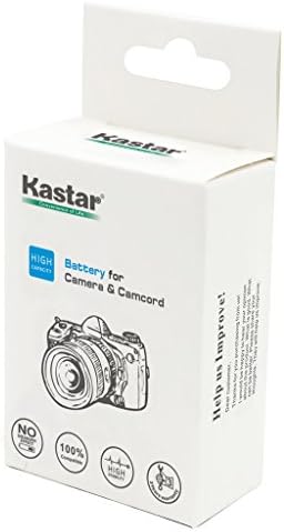 Kastar 2 חבילה תואמת NB-5L סוללה עבור Canon PowerShot SX-Series SX200 IS / SX210 IS / SX220 HS / SX230 HS,