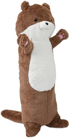 Cazoyee Super Soft Otter Clush כרית חיבוק, בובת קטיפה מבעלי חיים ממולאת, יום הולדת לחג המולד לילדים לילדים ילדים