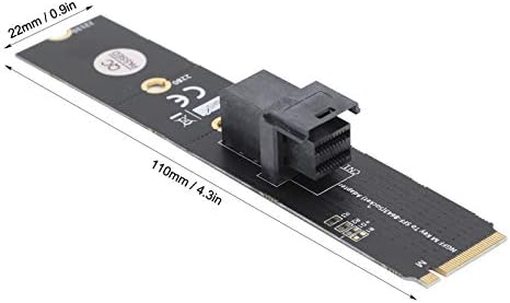 SFF-8643 ל- M.2 כרטיס מתאם, SFF-8643 MINI-SAS HD 36Pin ל- M.2 Key M Converter רכיב אלקטרוני, תואם את PCIE