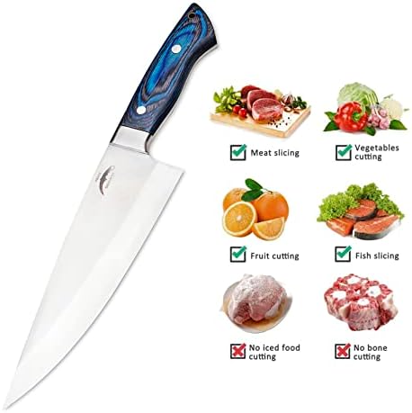 סכין שף השימוש הטוב ביותר לסכיני מטבח סכין שף בהתאמה אישית לשימוש מקצועי