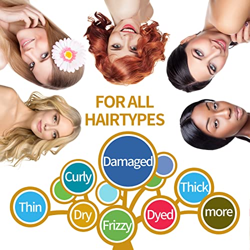 שיער שמן כמוסות שיער טיפול לקצוות מפוצלים קרטין שיער טיפול שמני עמוק מיזוג תיקון עבור כל סוגי שיער שיער ויטמין
