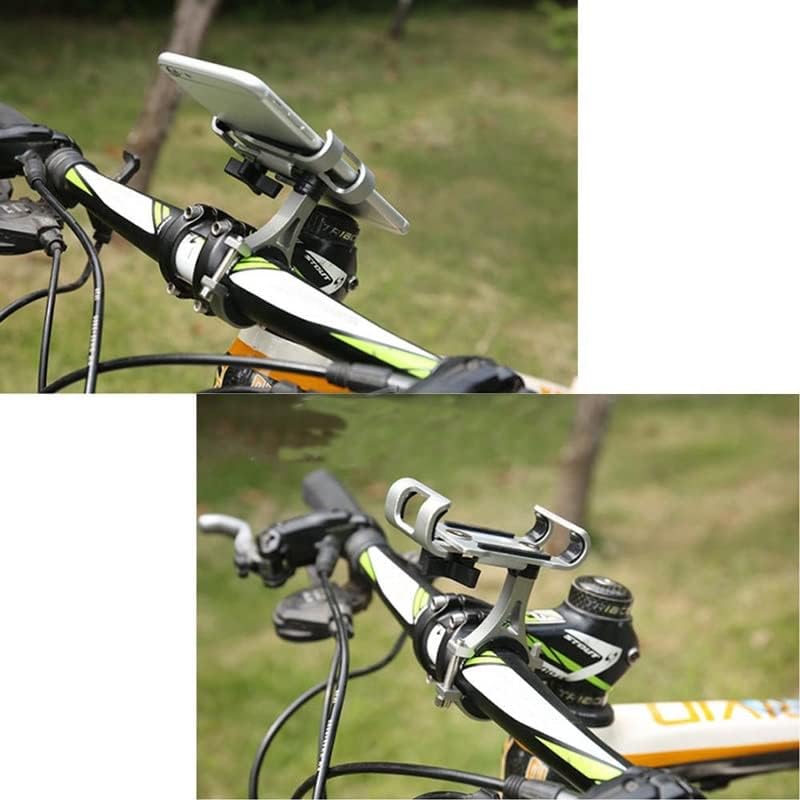 אופנוע ALSMD סגסוגת אלומיניום סגסוגת סגירת החלקה על אופניים אוניברסליים מחזיק טלפון מתאים לכל הסמארטפונים