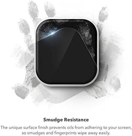 Zagg Invisibleshield Glass Elite 360 ​​עבור Apple Watch Series 7 & Series 8, צפה בגודל: 45 ממ פנים, פגוש משולב