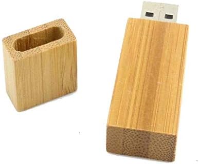 5 ארוז מלבן במבוק מעץ 2.0/3.0 כונן הבזק USB כונן דיסק USB מקל עם עץ