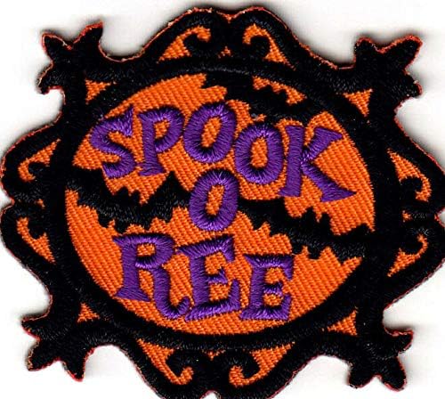 Spook-o-ree סירון על טלאי עטלפי ליל כל הקדושים רוחות רפאים מפחידות