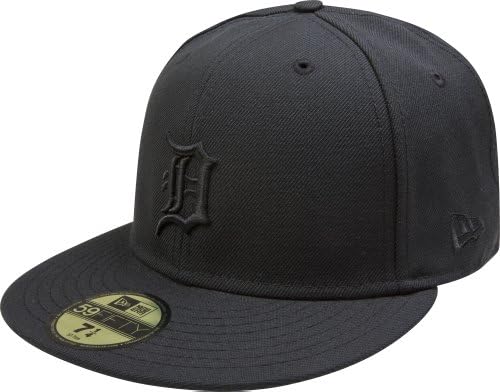 עידן חדש MLB שחור על כובע מצויד שחור 59fifty