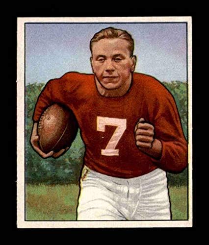21 Elmer Bud Angsman - 1950 כרטיסי כדורגל באומן מדורגים EXMT+ - כרטיסי כדורגל לא חתומים