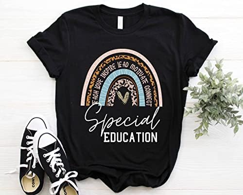 מיוחד חינוך חולצה האיץ מורה מתנה ללמד אהבה לעורר נוירודיברגנט חולצה הכללה עניינים טי