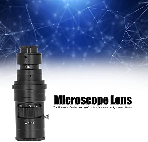 עדשת מיקרוסקופ, עדשת הר ג שדה ראייה רחב יותר עדשות מיקרוסקופ וידאו תעשייתיות מתכוונן זום רציף עדשת מיקרוסקופ