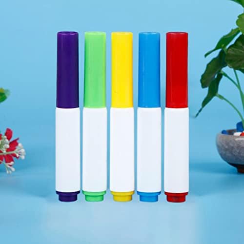 טופיקו סמני צבע עטי צבע 5 יחידות מים צביעת מברשת עטים בצבע ציור סמני יד אותיות לשרטוט צביעת קליגרפיה וציור סמני