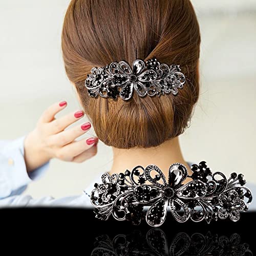 אבני חן סיכות קליפים שיער לנשים קוריאני אופנה סטיילינג קליפ יהלומים, כלה חתונה פרח סיכות אביזרי אלגנטי