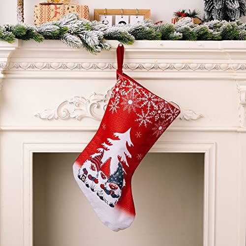 XIOS 2022 גרביים גדולות גרבי ממתקים קישוטים לחג המולד קישוטי מסיבת חג המולד בית
