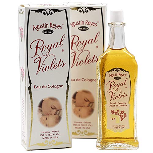 סיגליות מלכותיות או דה קלן בעדינות ומרעננת לעור התינוק, ארומה מרגיעה, 2 חבילות של 5.0 אונקיות, 2 בקבוקי זכוכית