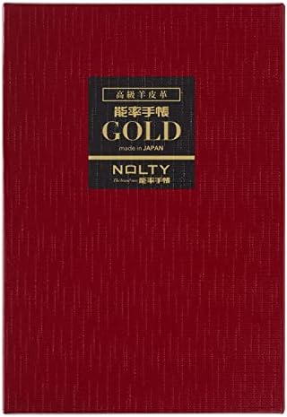 מרכז ניהול ניהול יפן Nolty 2023 מתכנן שבועי, מחברת נוריאטסו, זהב, שחור, 3121, מהדורה פופולרית