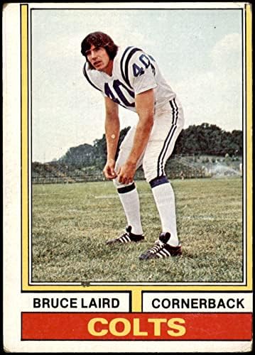 1974 Topps 96 Bruce Laird Baltimore Colts Fair Colts American