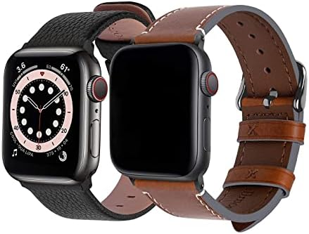 Fullmosa תואם פס שעון Apple 41 ממ 40 ממ 38 ממ תואם לעור IWatch/רצועה תואם Apple Watch SE & Series