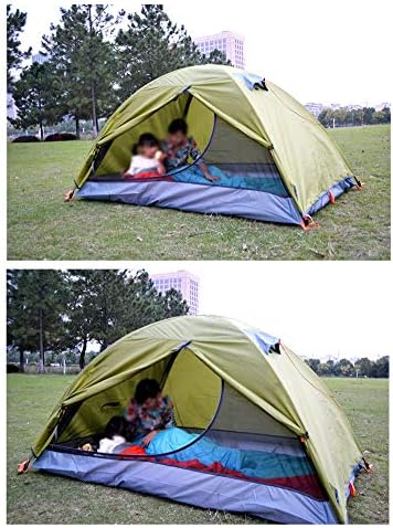 ZQXMH אוהל קמפינג חיצוני 2 אנשים פארק משפחתי ילדים מעבים קרם הגנה אוטומטי פתיחה וסגירה מהירה